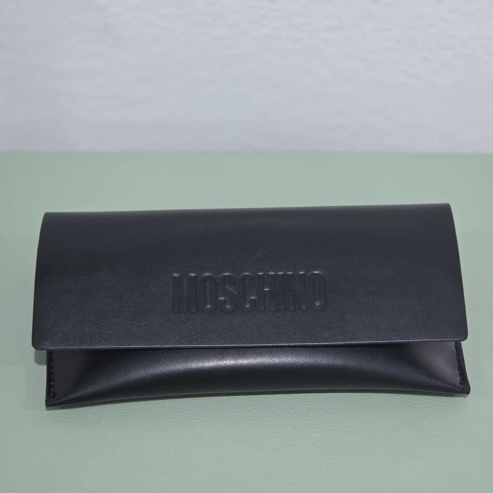 Moschino Rectangular MOS155/S  Transparent Grey Frame and Gradient Lenses.
